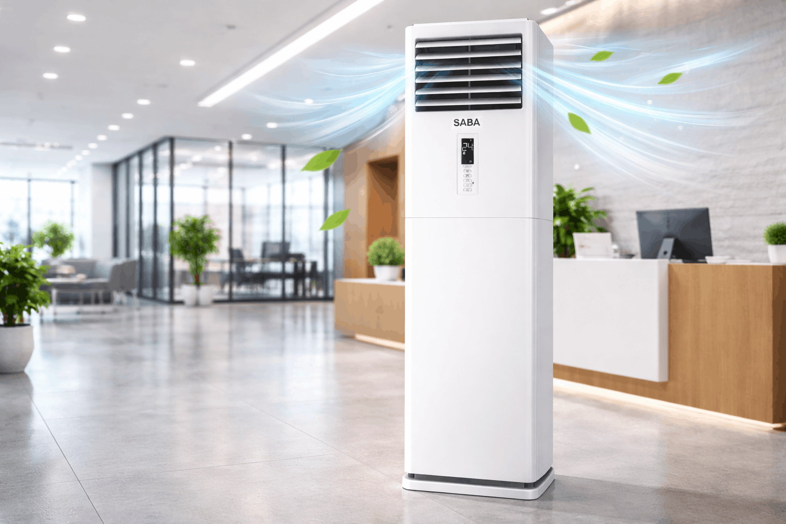 Climatiseur Armoire SABA 36000 BTU / Chaud & Froid / CFH-36LA